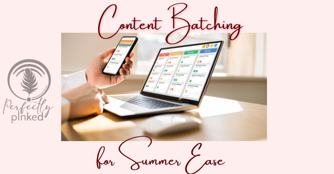 Content Batching for Summer Ease: Work Ahead, Rest More
